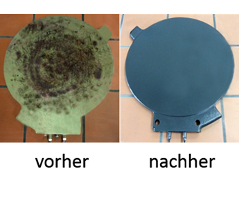 antihaftende schweissspiegelplatten